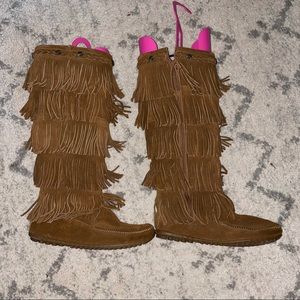 5-Layer Fringe Boot